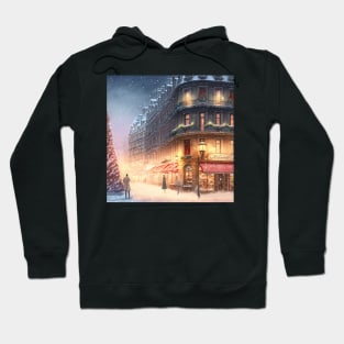 Christmas in town square VIII Hoodie